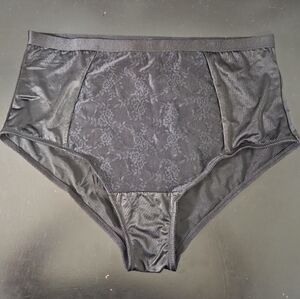 Torrid Black Lace High-Waisted Panties